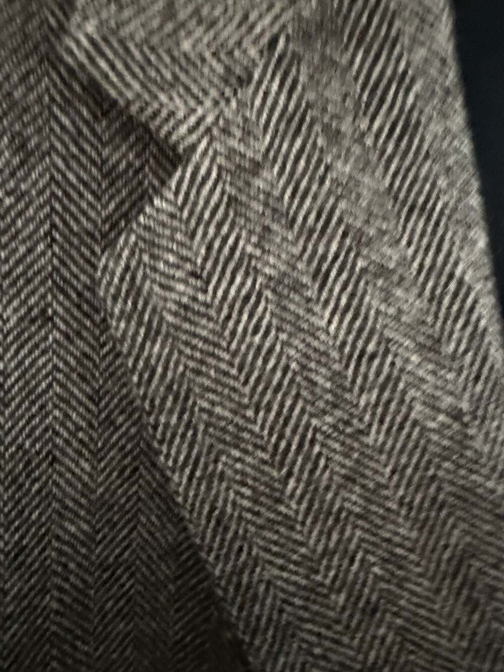 Deansgate Men's Herringbone Wool Sport Coat Blazer 44L - Picture 4 of 6